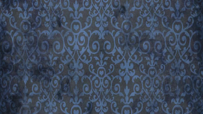 Sapphire Damask 14X8 Ultracloth ( 168 X 96 Inch ) Backdrop