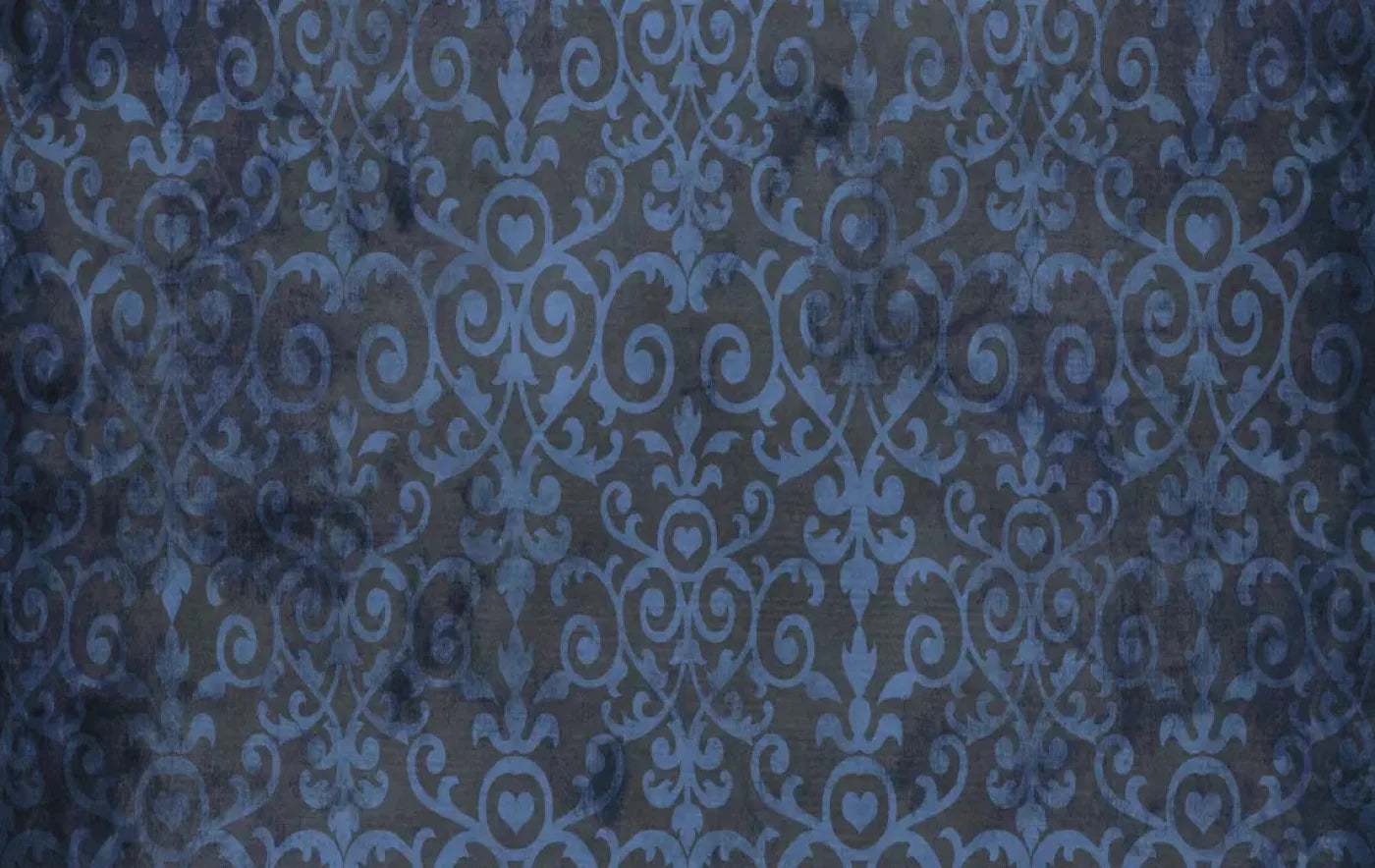 Sapphire Damask 16X10 Ultracloth ( 192 X 120 Inch ) Backdrop