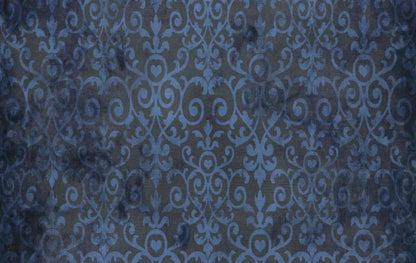 Sapphire Damask 16X10 Ultracloth ( 192 X 120 Inch ) Backdrop