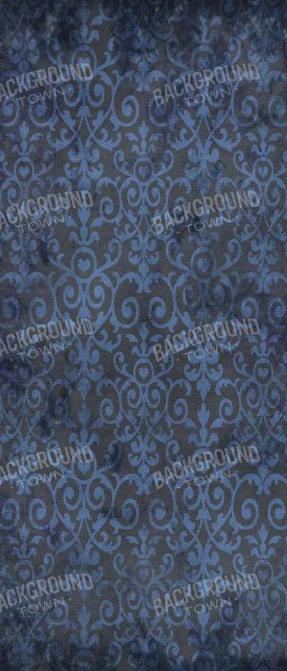 Sapphire Damask 5X12 Ultracloth For Westcott X-Drop ( 60 X 144 Inch ) Backdrop