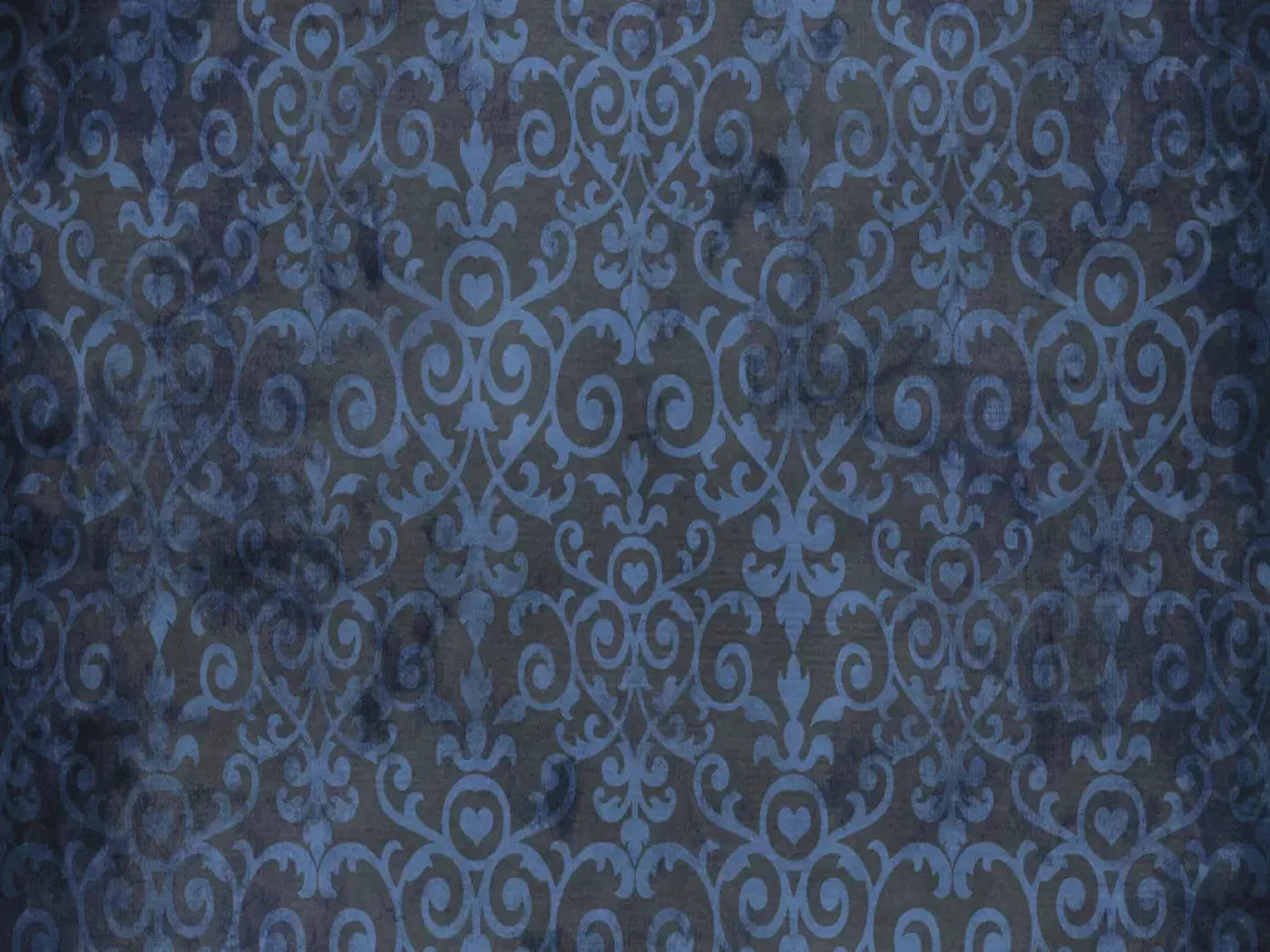 Sapphire Damask 68X5 Fleece ( 80 X 60 Inch ) Backdrop