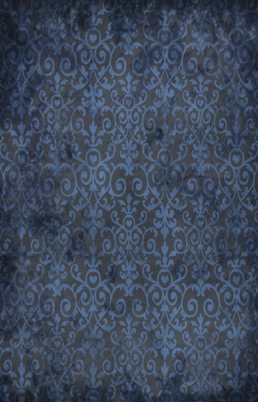 Sapphire Damask 8X12 Ultracloth ( 96 X 144 Inch ) Backdrop