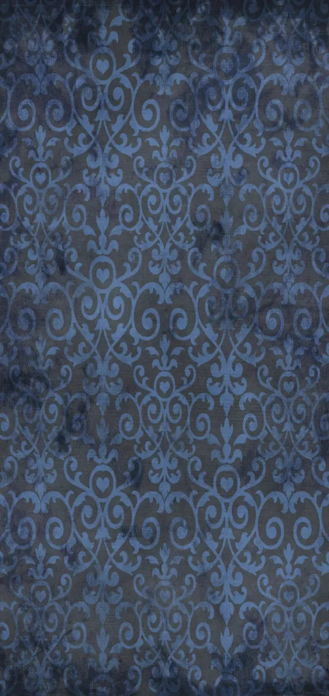 Sapphire Damask 8X16 Ultracloth ( 96 X 192 Inch ) Backdrop