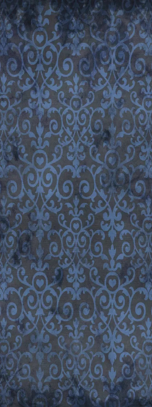 Sapphire Damask 8X20 Ultracloth ( 96 X 240 Inch ) Backdrop