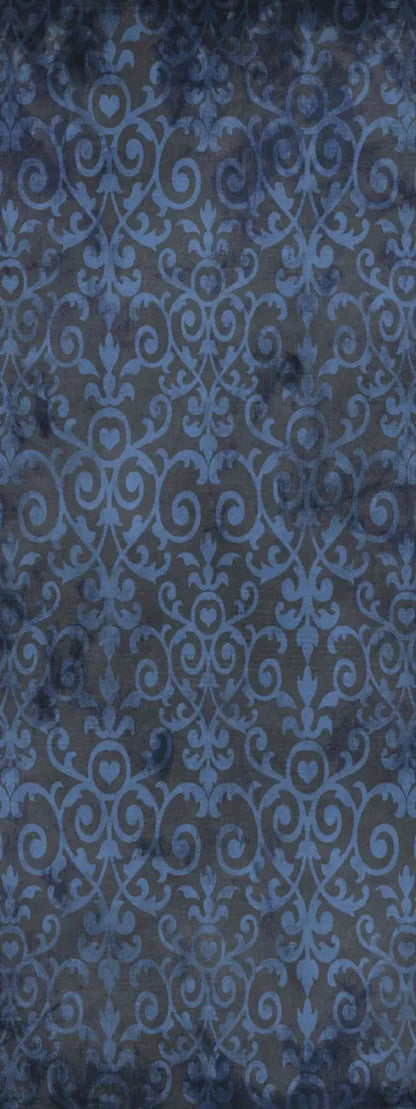 Sapphire Damask 8X20 Ultracloth ( 96 X 240 Inch ) Backdrop