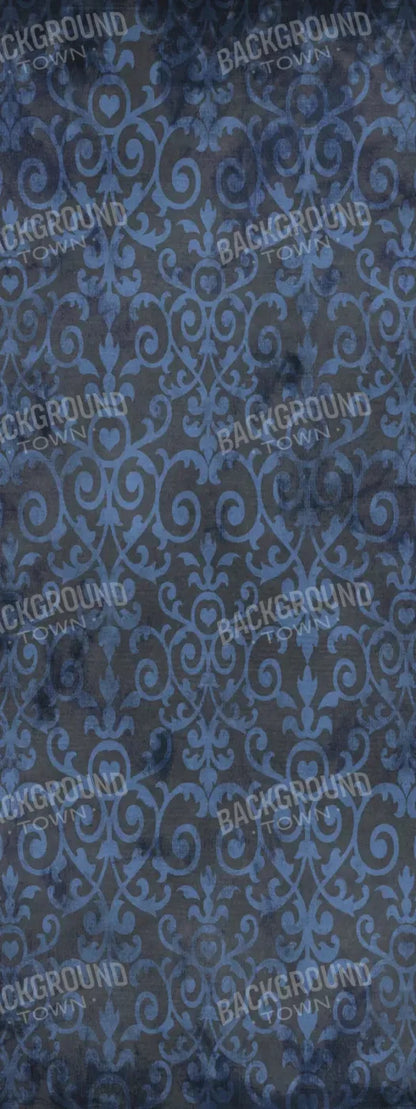 Sapphire Damask 8X20 Ultracloth ( 96 X 240 Inch ) Backdrop