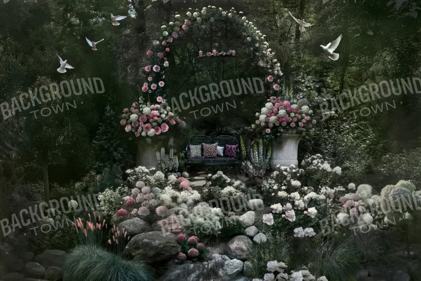 Say Yes 12’x8’ UltraCloth (144 x 96 inch) Backdrop