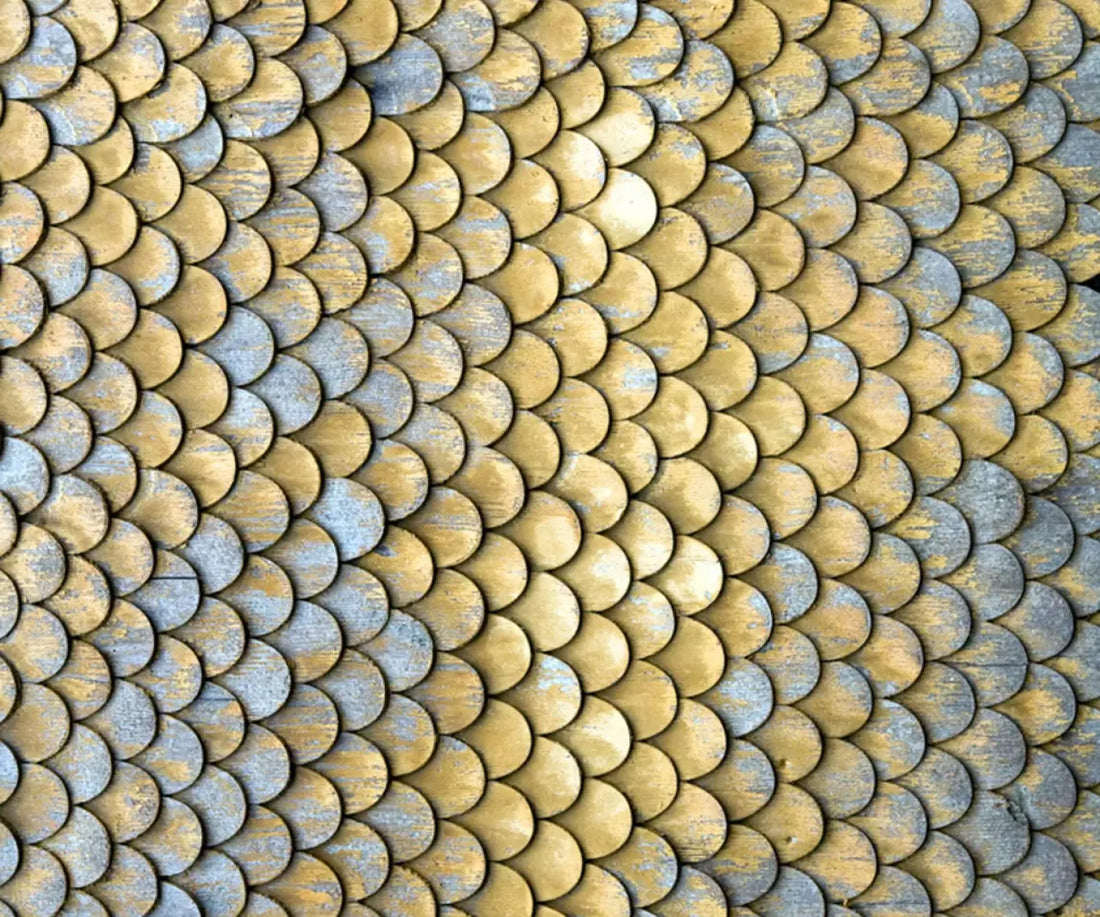 Scales 5X42 Fleece ( 60 X 50 Inch ) Backdrop