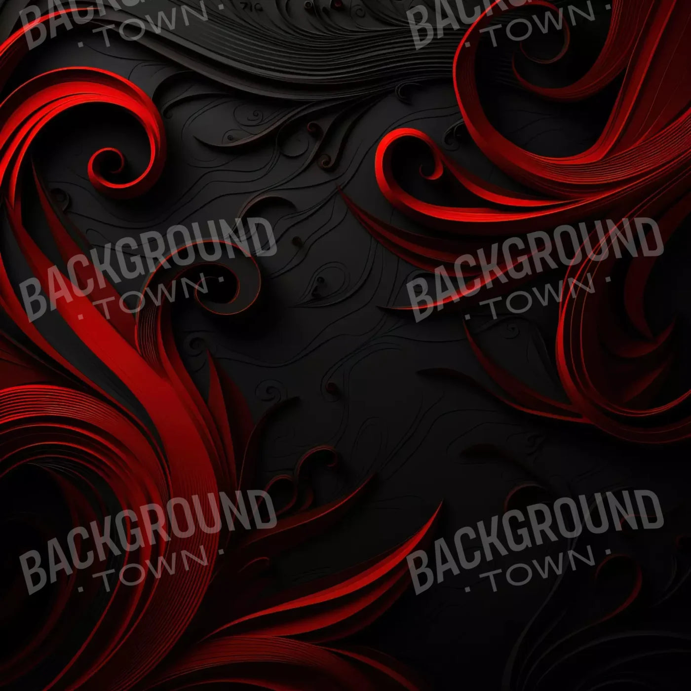 Scarlet And Onyx Quill Ii 10’X10’ Ultracloth (120 X Inch) Backdrop