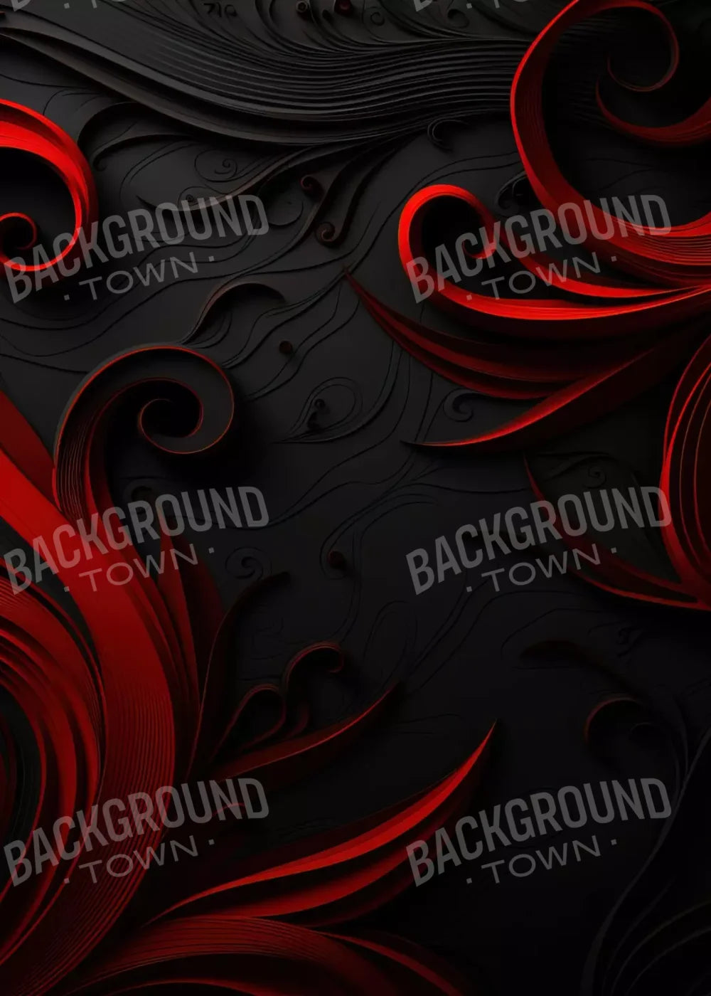 Scarlet And Onyx Quill Ii 5’X7’ Ultracloth (60 X 84 Inch) Backdrop