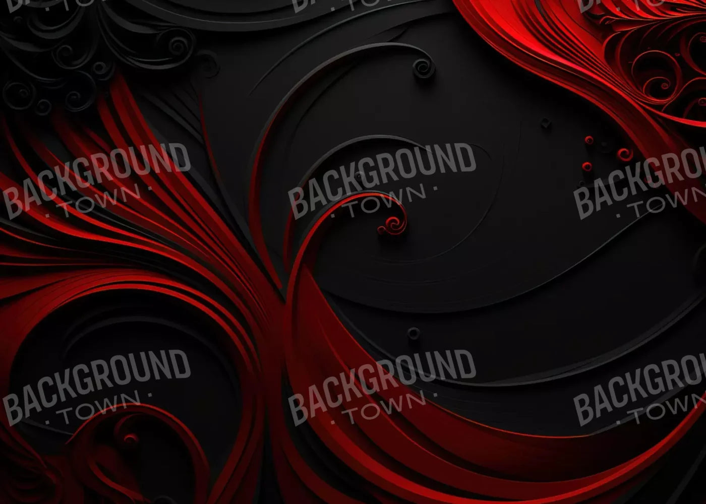 Scarlet And Onyx Quill I 7’X5’ Ultracloth (84 X 60 Inch) Backdrop