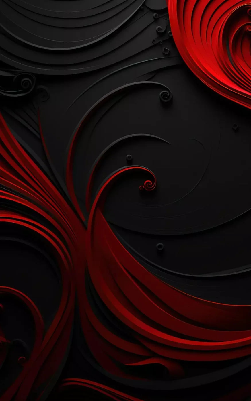 Scarlet And Onyx Quill I 10’X16’ Ultracloth (120 X 192 Inch) Backdrop