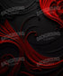 Red, Black  Backdrop for Photography