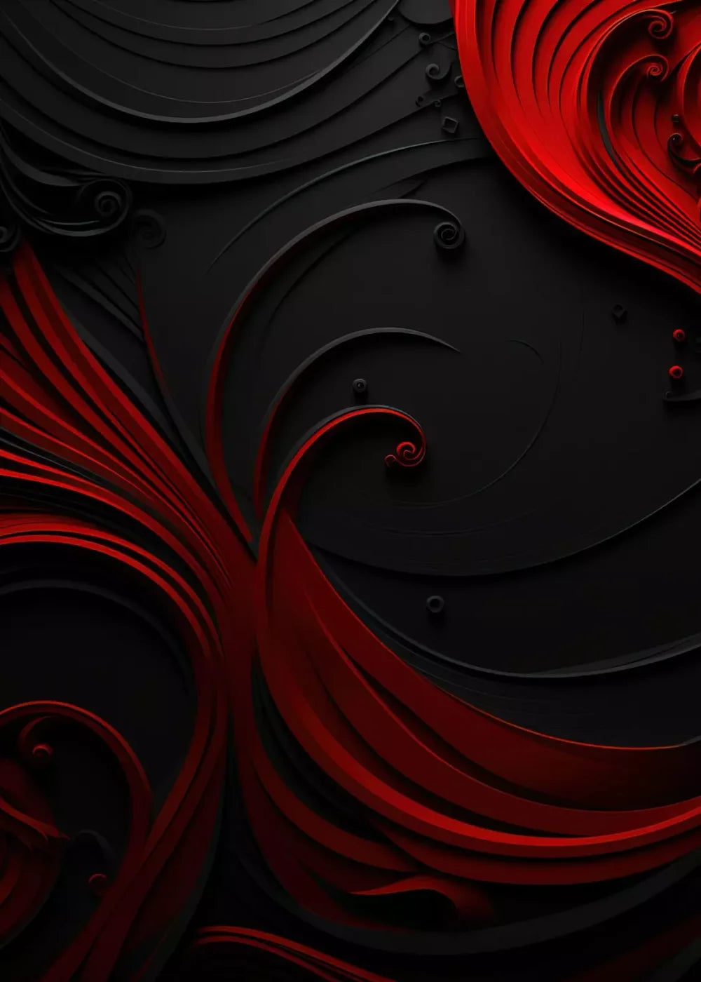 Scarlet And Onyx Quill I 5’X7’ Ultracloth (60 X 84 Inch) Backdrop
