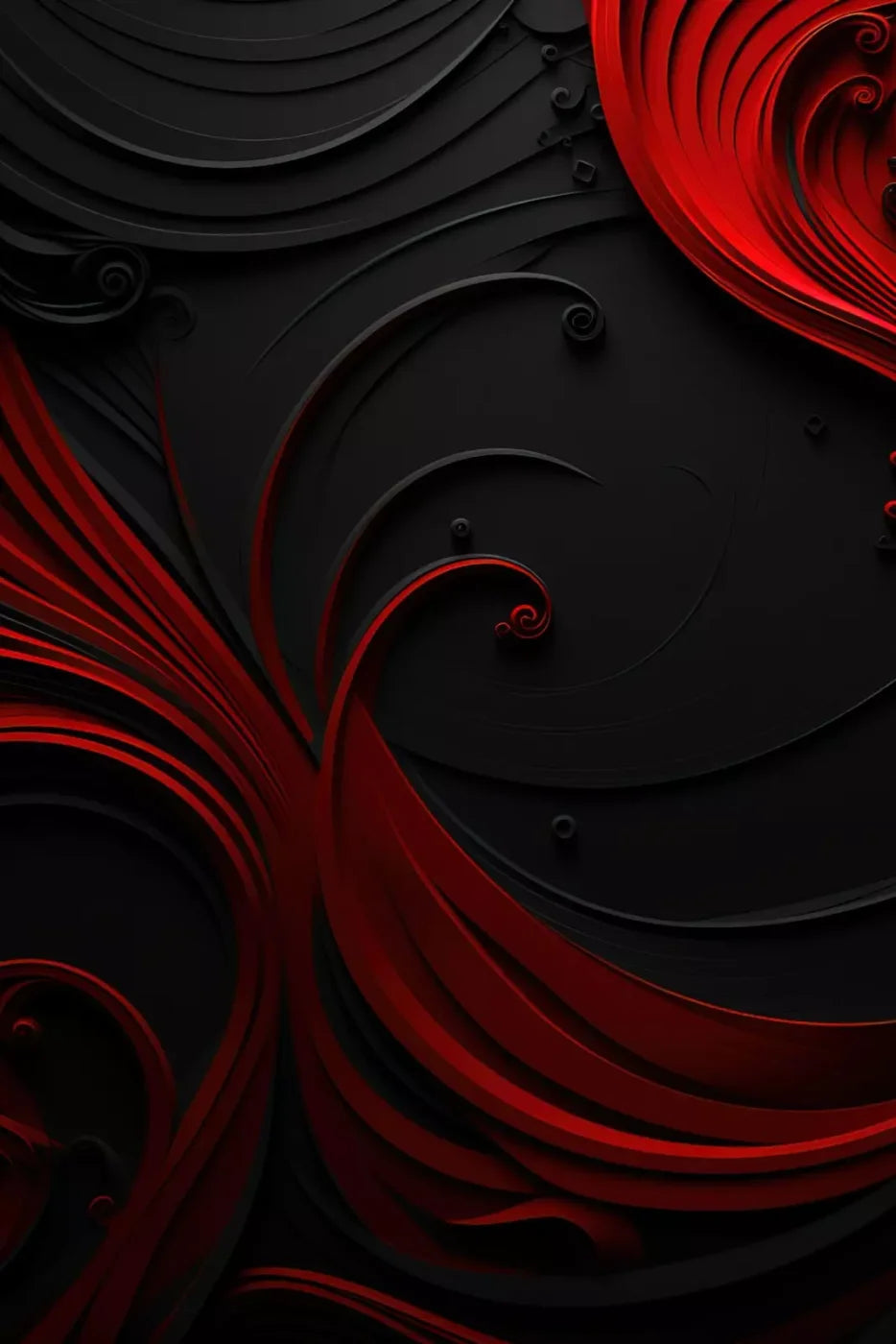Scarlet And Onyx Quill I 8’X12’ Ultracloth (96 X 144 Inch) Backdrop