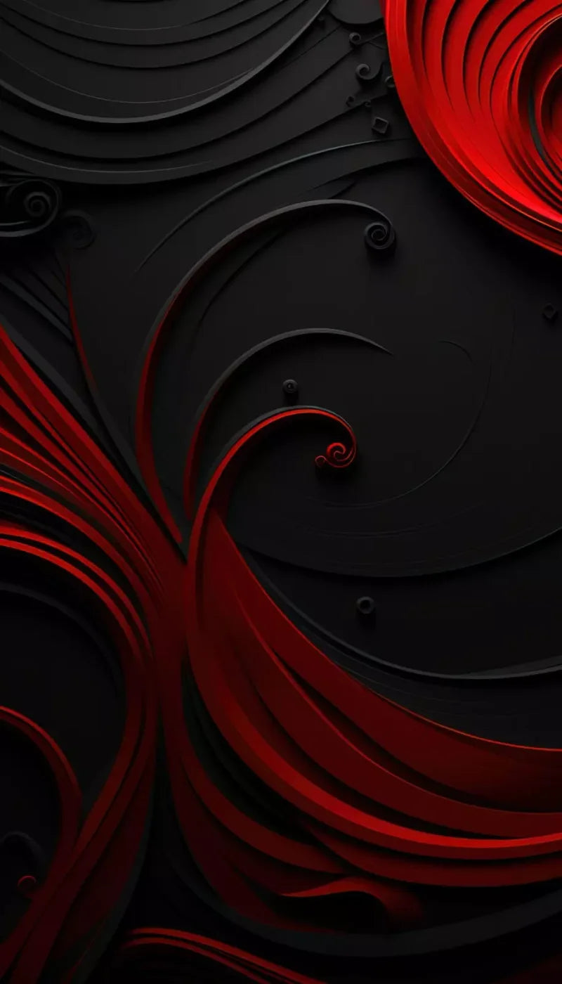 Scarlet And Onyx Quill I 8’X14’ Ultracloth (96 X 168 Inch) Backdrop