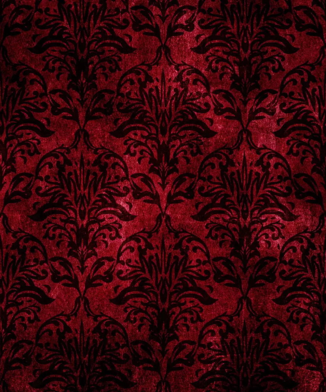 Red Damask Backdrop for Photography