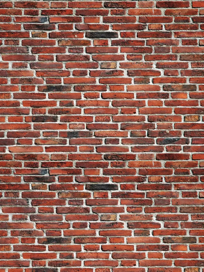 Solid Brick 5’X6’8’’ Fleece (60 X 80 Inch) Backdrop