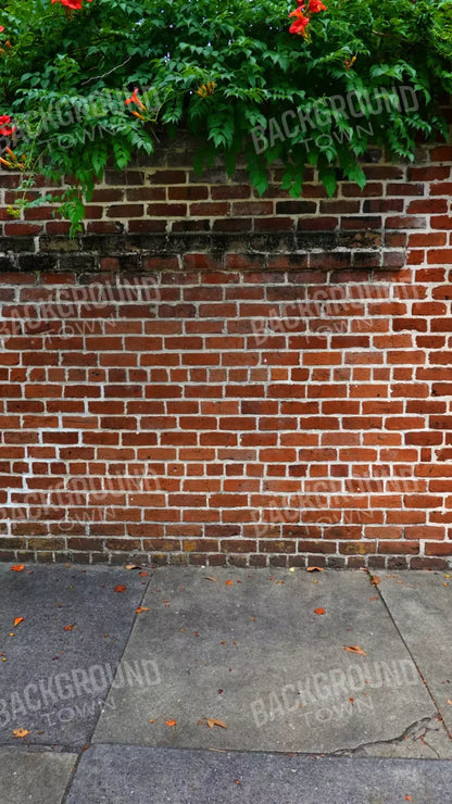 Schoolyard Brick Sweep 8X14 Ultracloth ( 96 X 168 Inch ) Backdrop