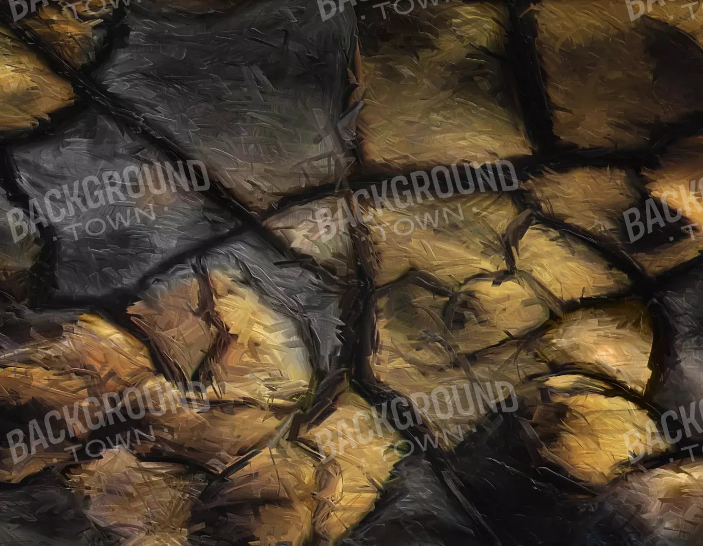 Scorched Earth 8X6 Fleece ( 96 X 72 Inch ) Backdrop