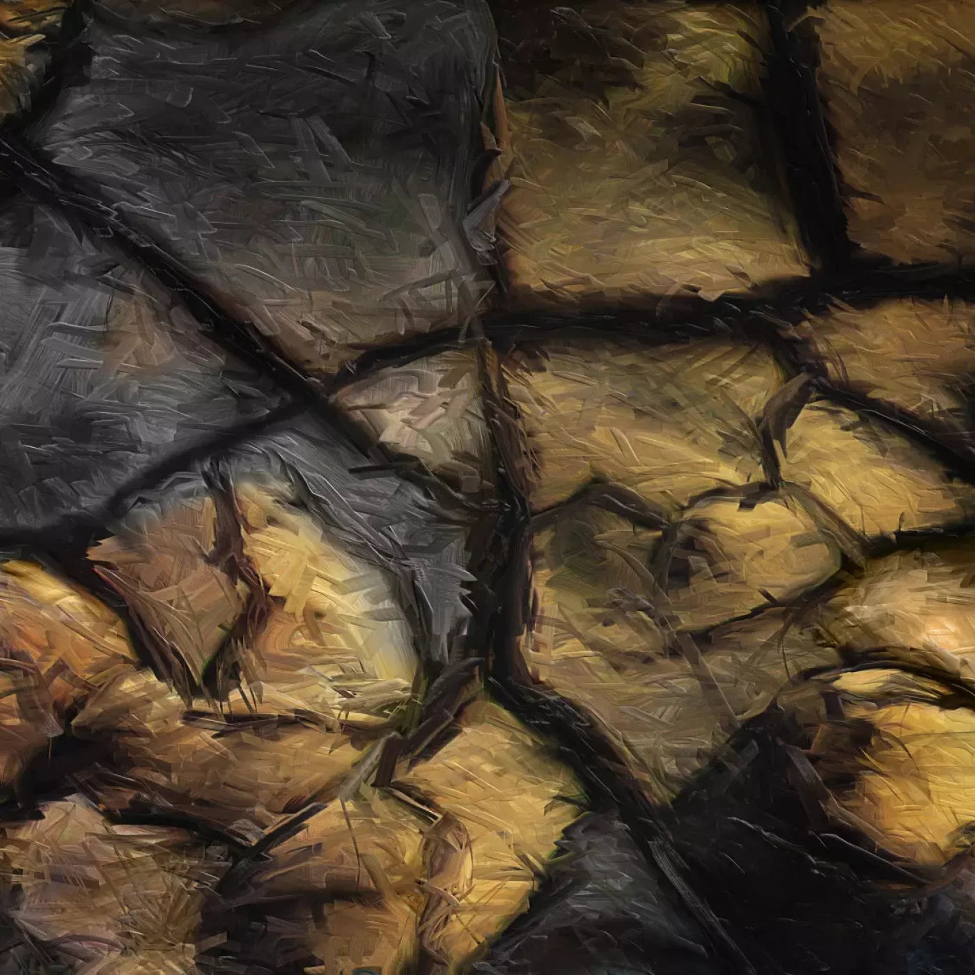 Scorched Earth 8X8 Fleece ( 96 X Inch ) Backdrop
