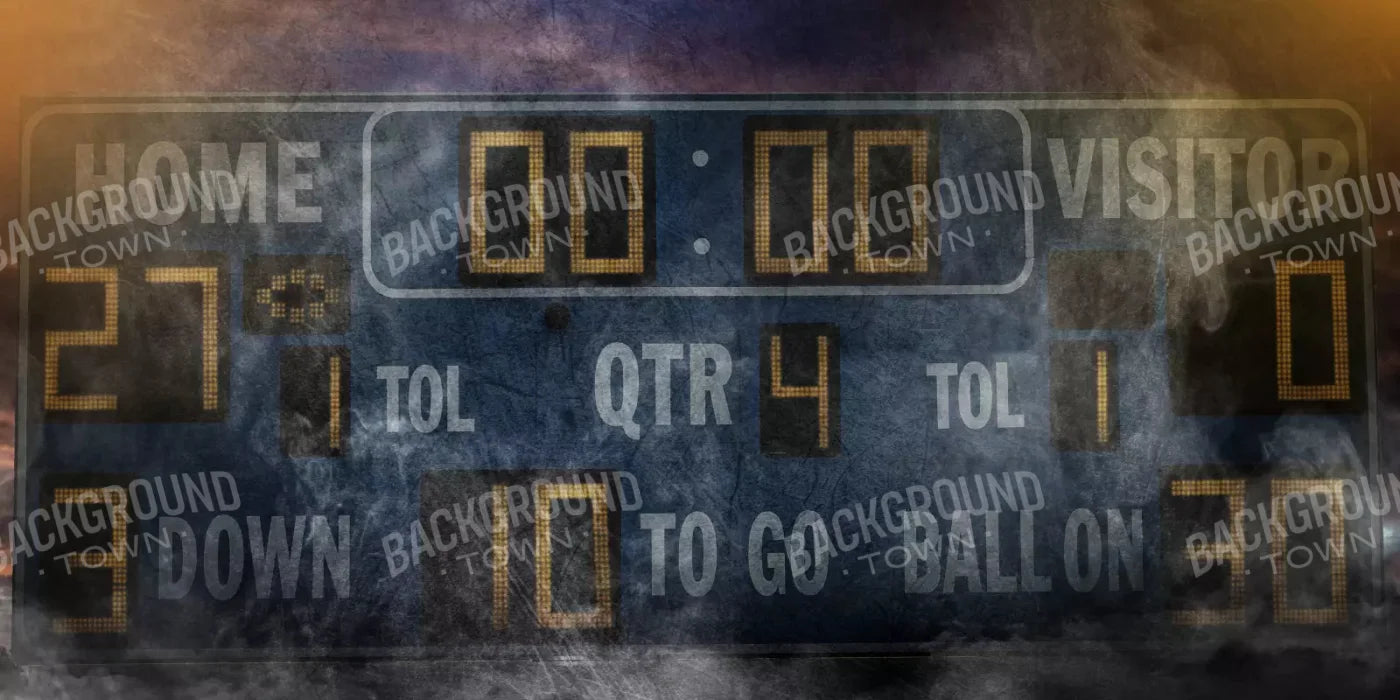 Scoreboard 20X10 Ultracloth ( 240 X 120 Inch ) Backdrop