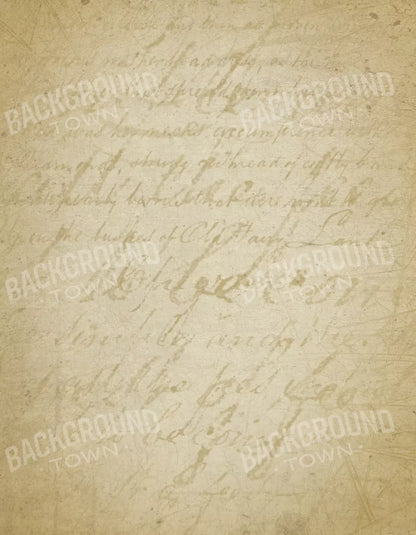 Script 6X8 Fleece ( 72 X 96 Inch ) Backdrop