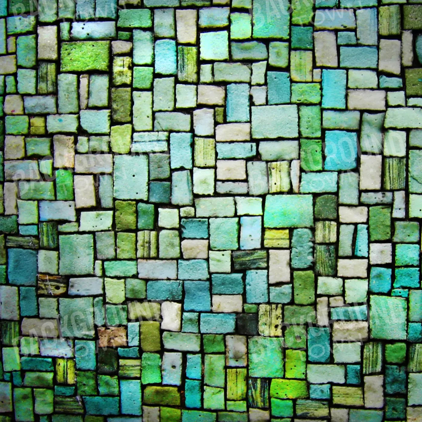 Sea Foam Tiles 10X10 Ultracloth ( 120 X Inch ) Backdrop