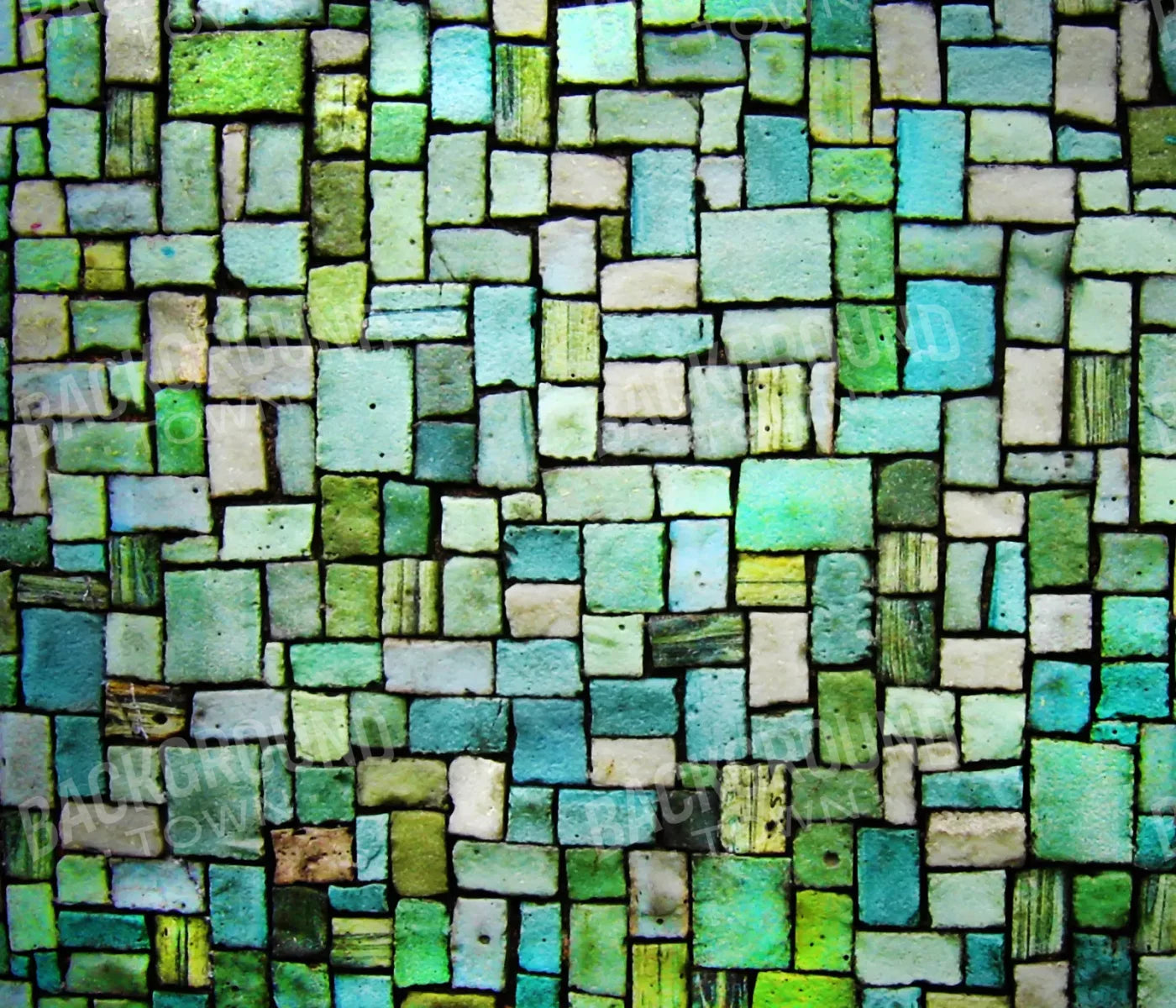 Sea Foam Tiles 12X10 Ultracloth ( 144 X 120 Inch ) Backdrop