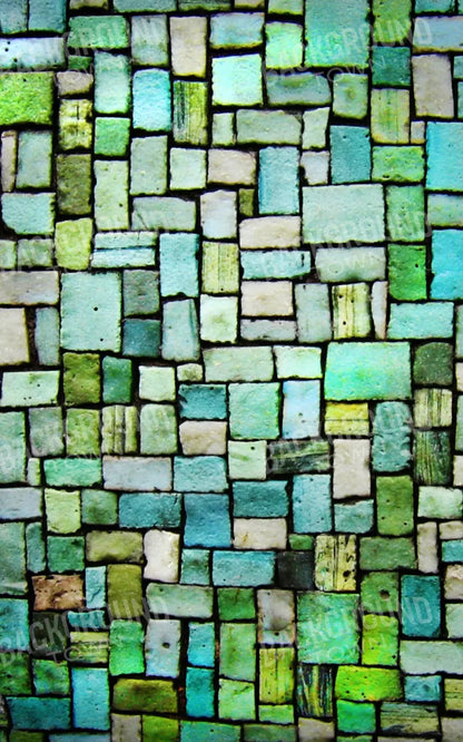 Sea Foam Tiles 9X14 Ultracloth ( 108 X 168 Inch ) Backdrop
