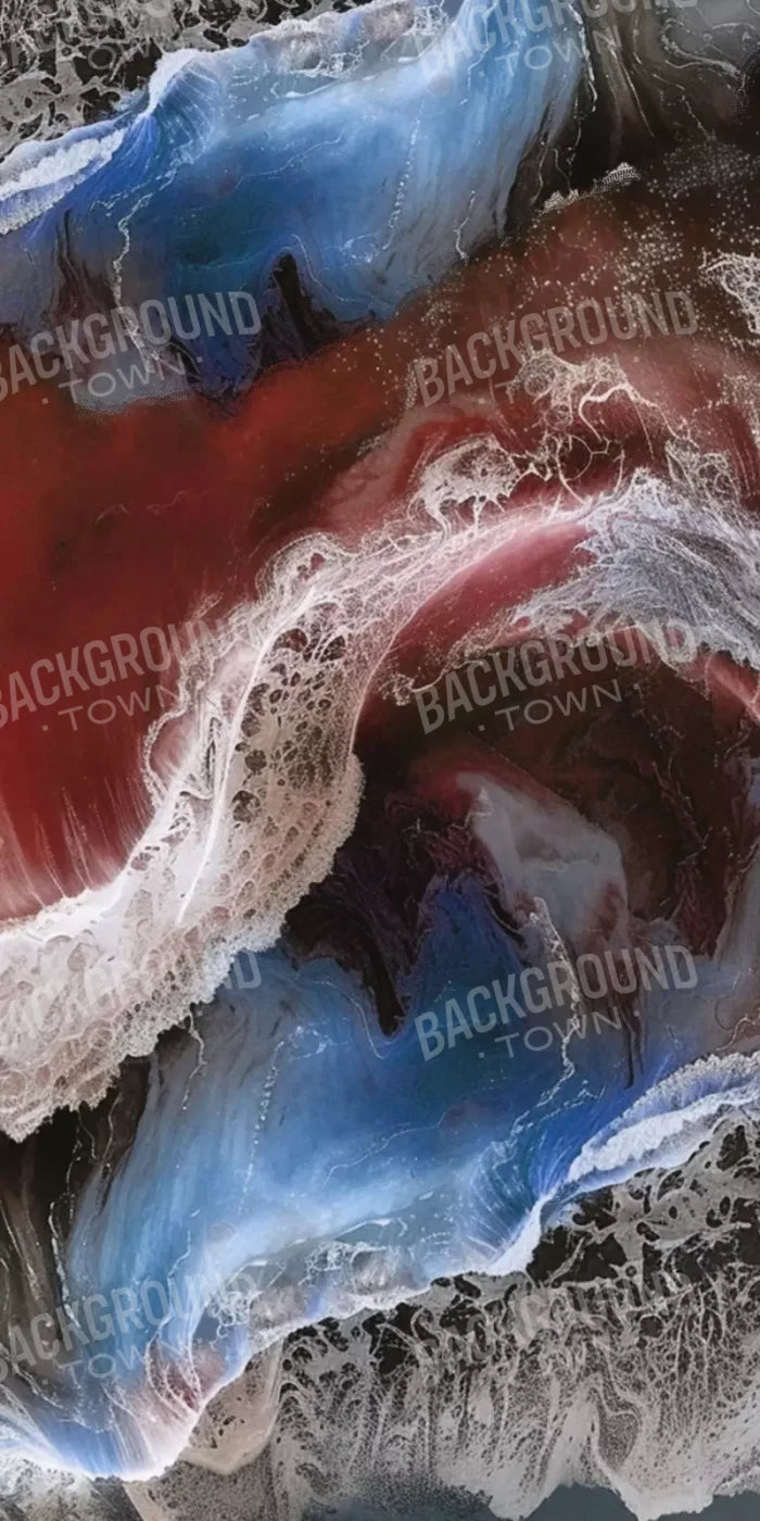 Sea Of Patriots 8’X16’ Ultracloth (96 X 192 Inch) Backdrop