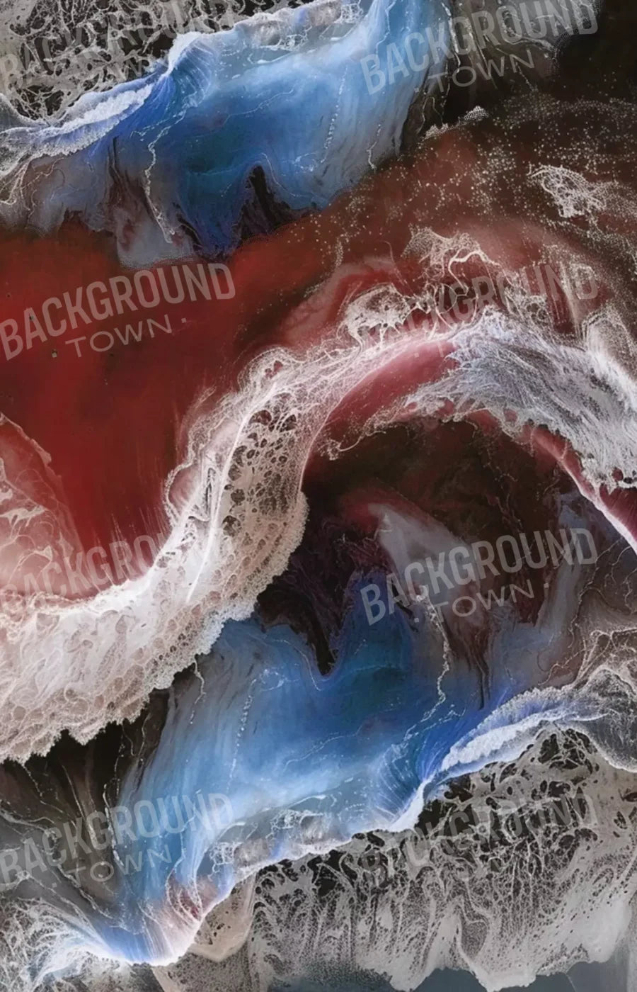 Sea Of Patriots 9’X14’ Ultracloth (108 X 168 Inch) Backdrop