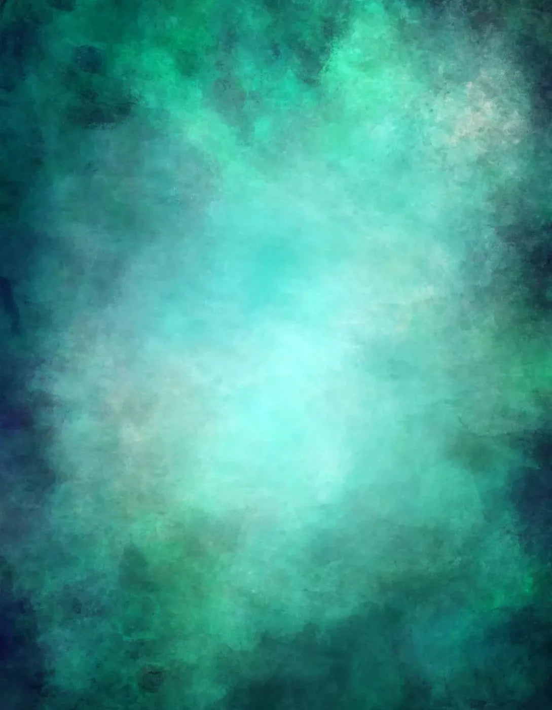 Sea Series Aqua Blue 6X8 Fleece ( 72 X 96 Inch ) Backdrop