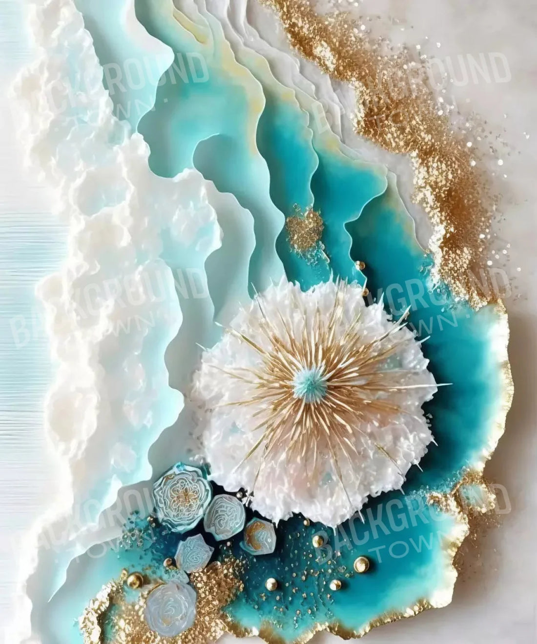 White Textured Backdrop for Photography