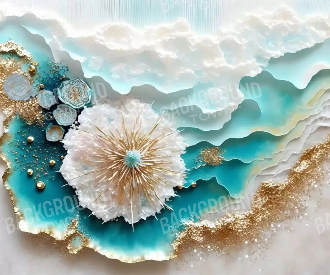 White Summer Backdrop for Photography