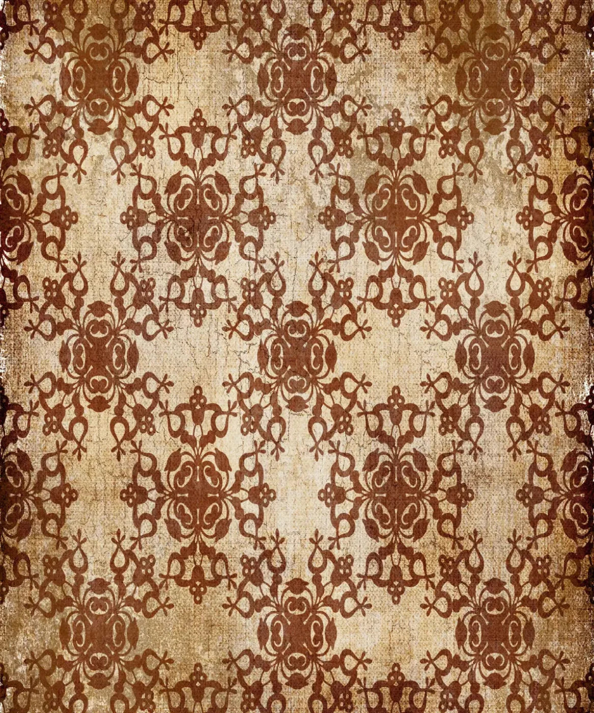 Beige Damask Backdrop for Photography
