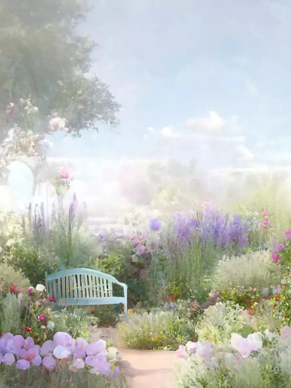 Secret Garden 1 5X68 Fleece ( 60 X 80 Inch ) Backdrop