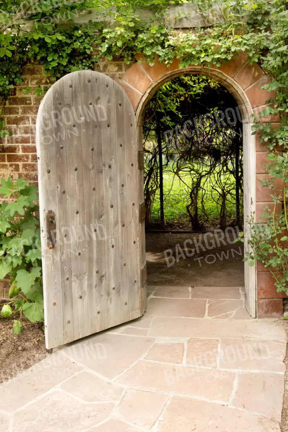 Secret Garden 5X8 Ultracloth ( 60 X 96 Inch ) Backdrop