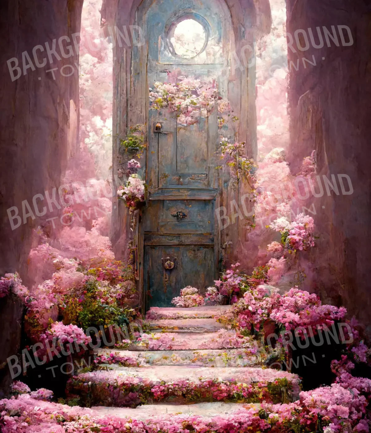 Secret Garden Arch L 10X12 Ultracloth ( 120 X 144 Inch ) Backdrop