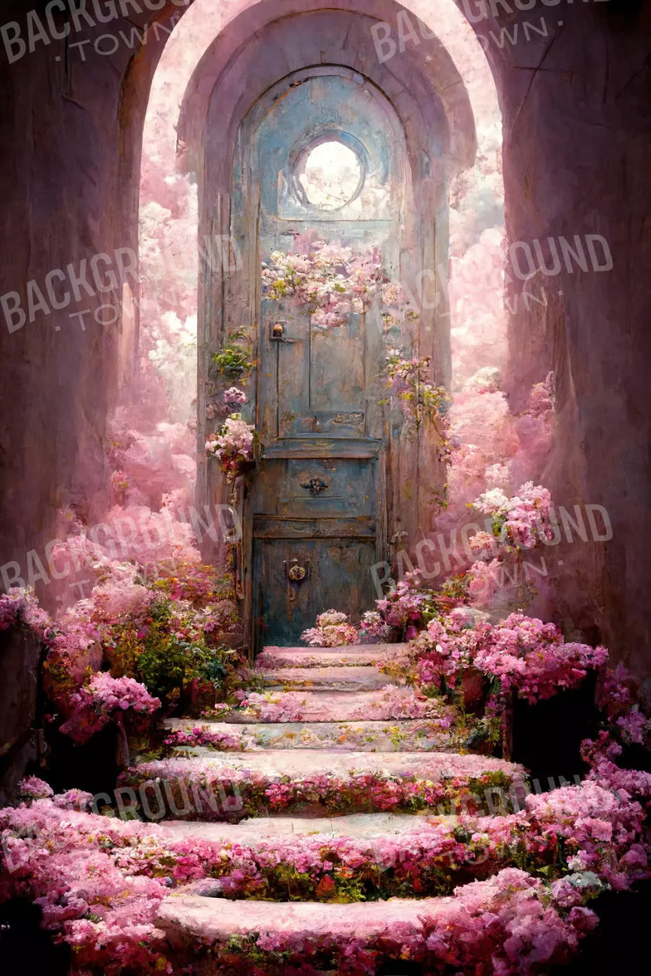 Secret Garden Arch L 5X8 Ultracloth ( 60 X 96 Inch ) Backdrop