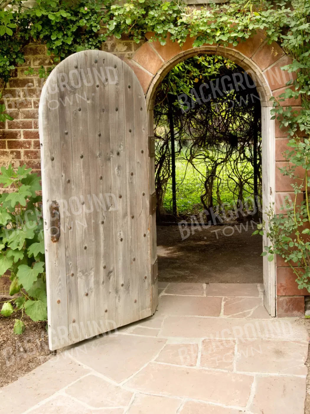 Secret Garden 5X7 Ultracloth ( 60 X 84 Inch ) Backdrop