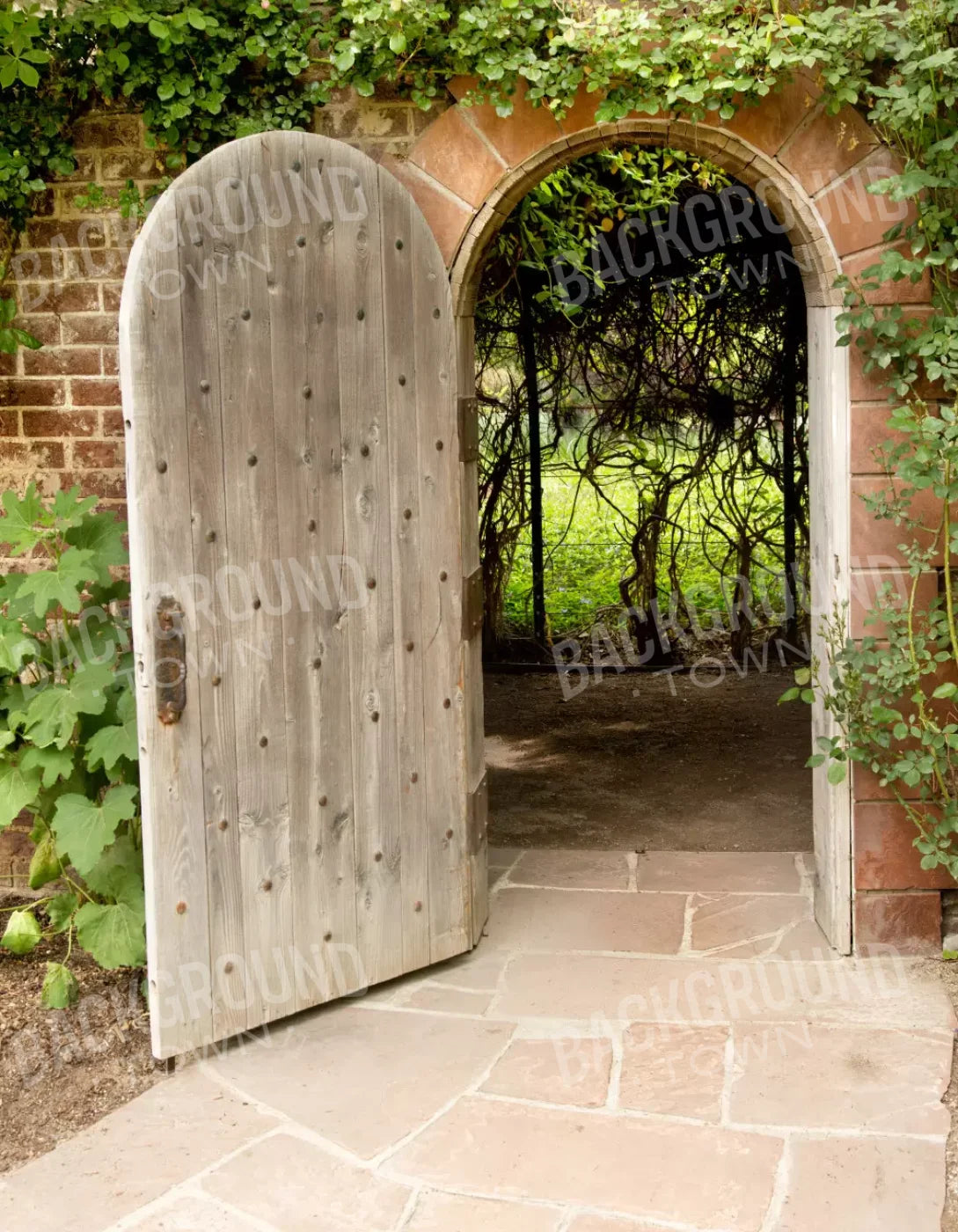 Secret Garden 6X8 Fleece ( 72 X 96 Inch ) Backdrop