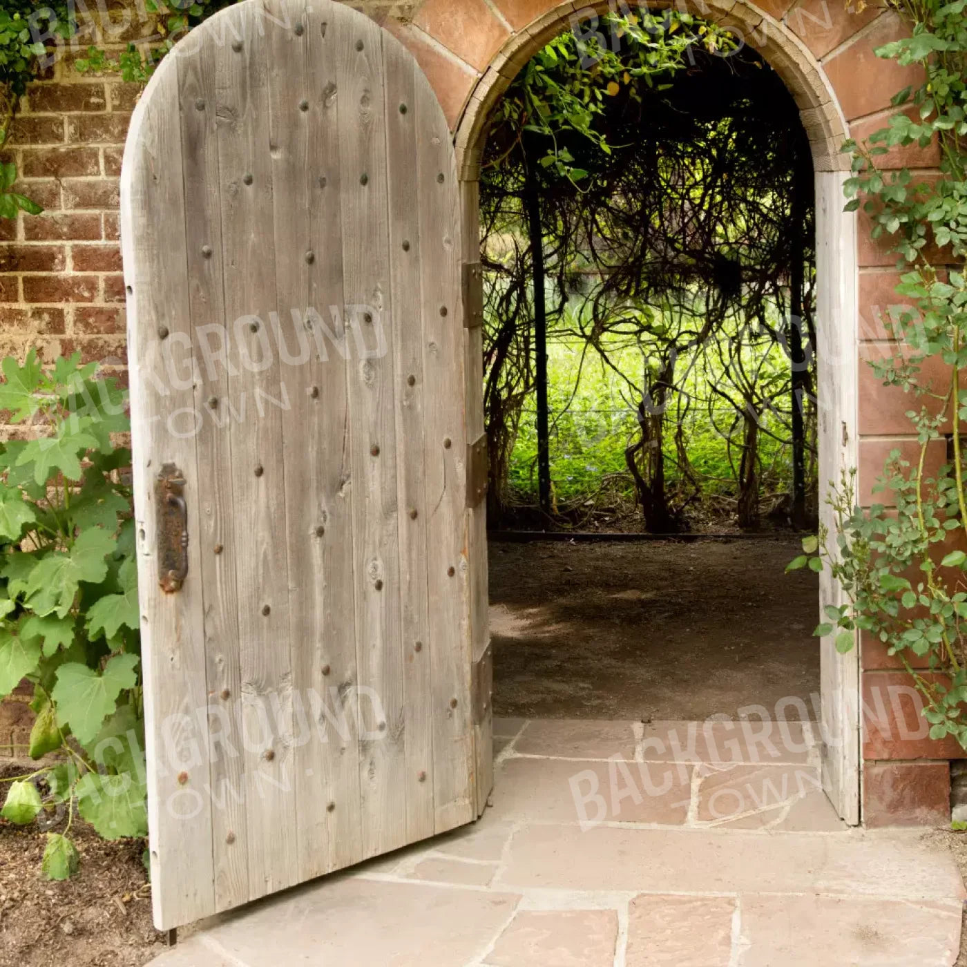 Secret Garden 8X8 Fleece ( 96 X Inch ) Backdrop