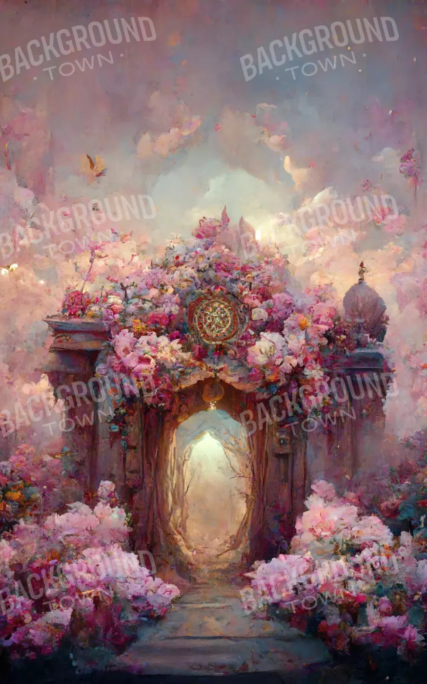 Secret Garden Entrance 10’X16’ Ultracloth (120 X 192 Inch) Backdrop