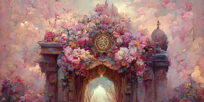 Secret Garden Entrance 16’X8’ Ultracloth (192 X 96 Inch) Backdrop