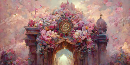 Secret Garden Entrance 16’X8’ Ultracloth (192 X 96 Inch) Backdrop