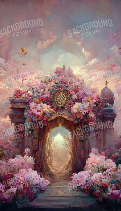 Secret Garden Entrance 8’X14’ Ultracloth (96 X 168 Inch) Backdrop