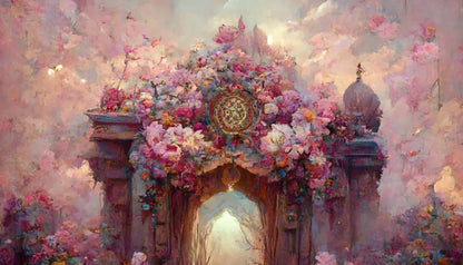 Secret Garden Entrance Backdrop