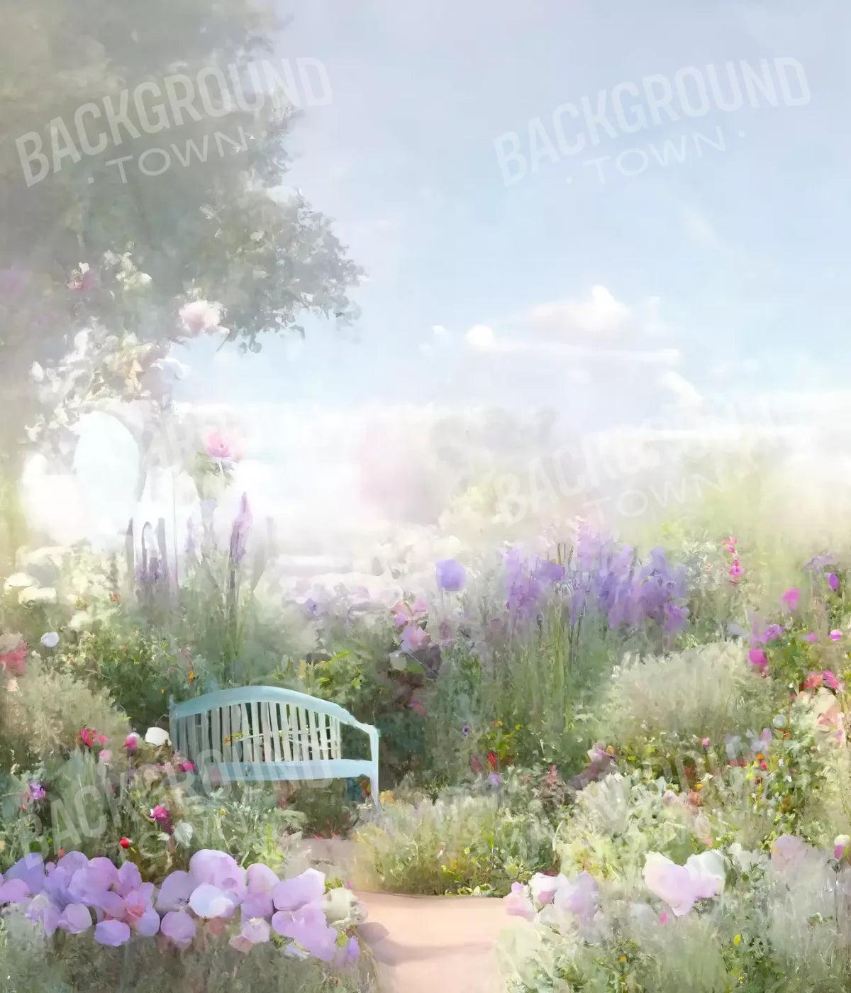 Secret Garden I 10X12 Ultracloth ( 120 X 144 Inch ) Backdrop