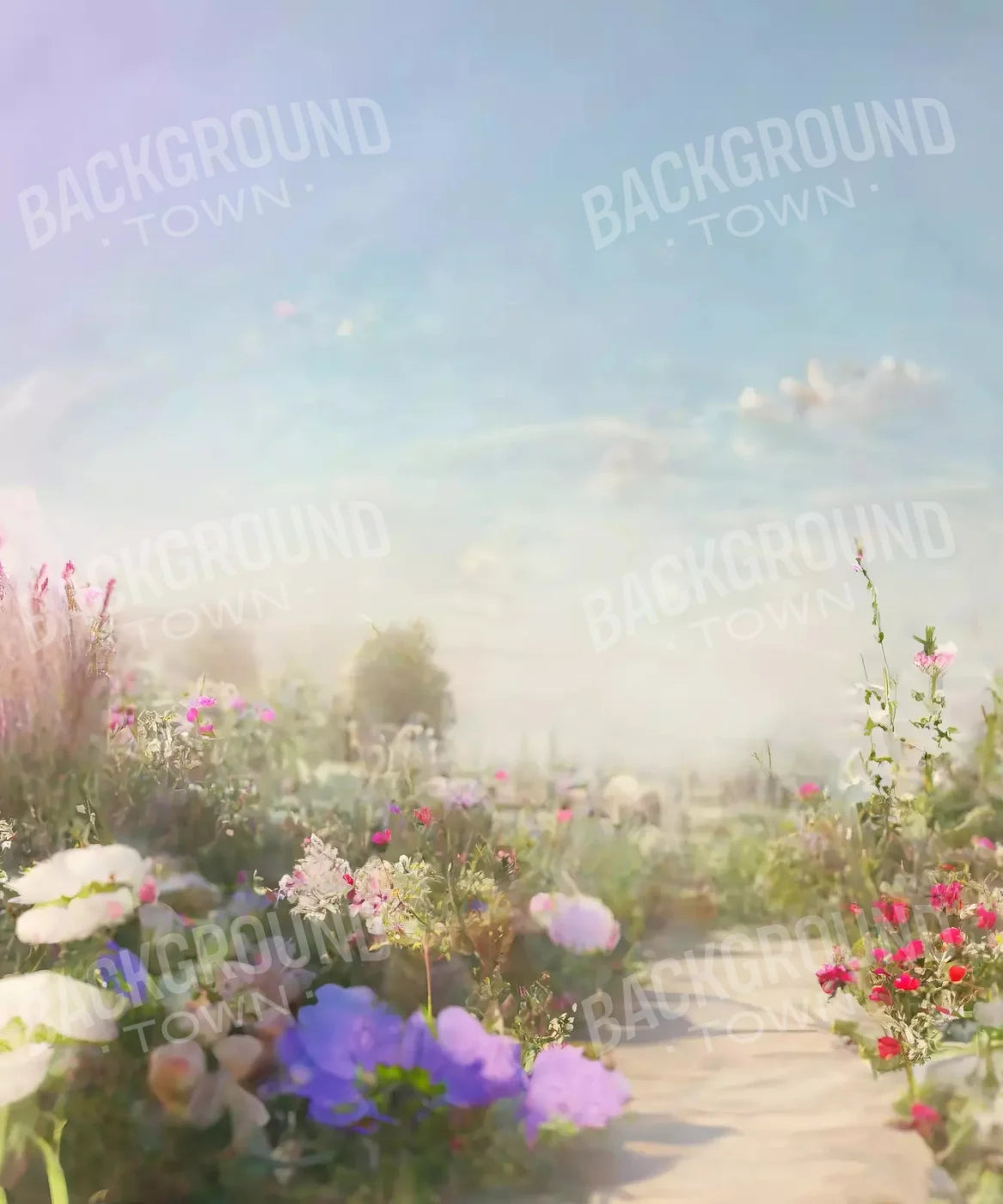 flower garden Backdrop for Photography